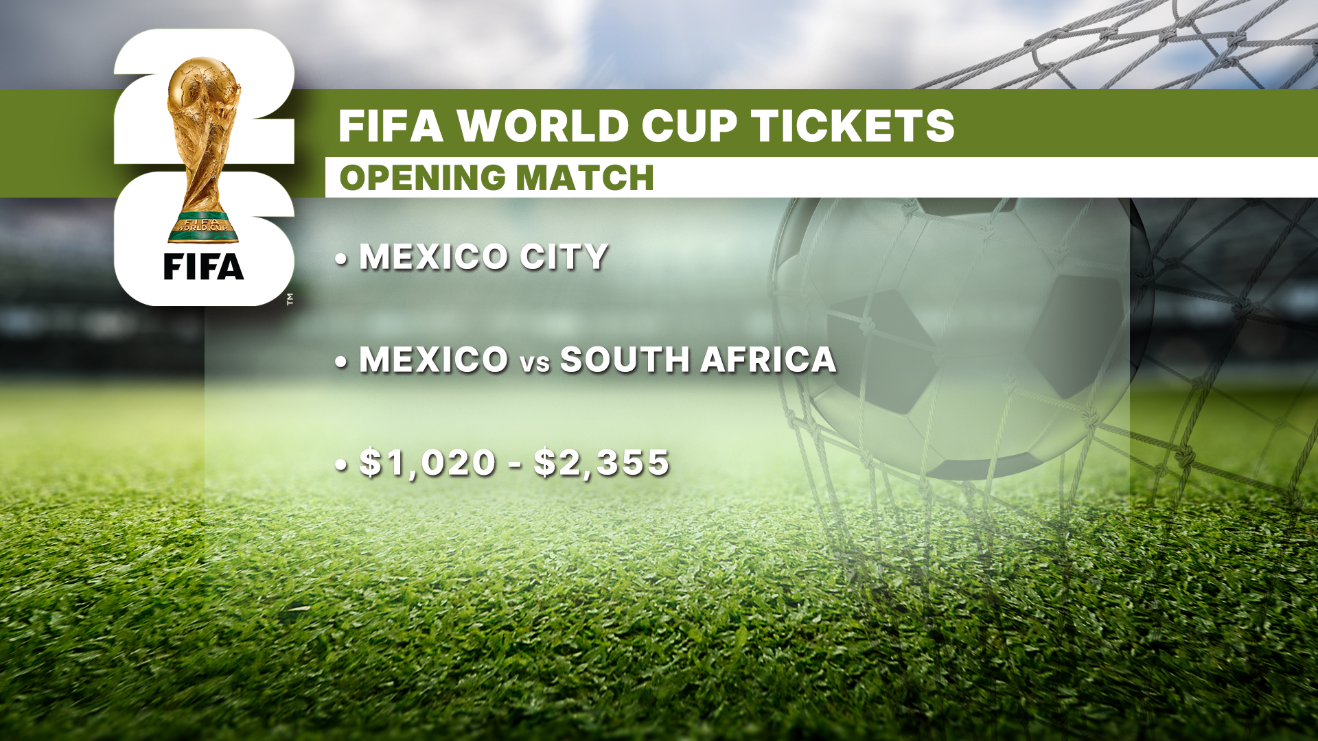 erfahren sie alles über die fifa wm 2026 tickets für das spannende spiel mexiko gegen südafrika. sichern sie sich jetzt ihre plätze und erleben sie das fußball-highlight live im stadion!