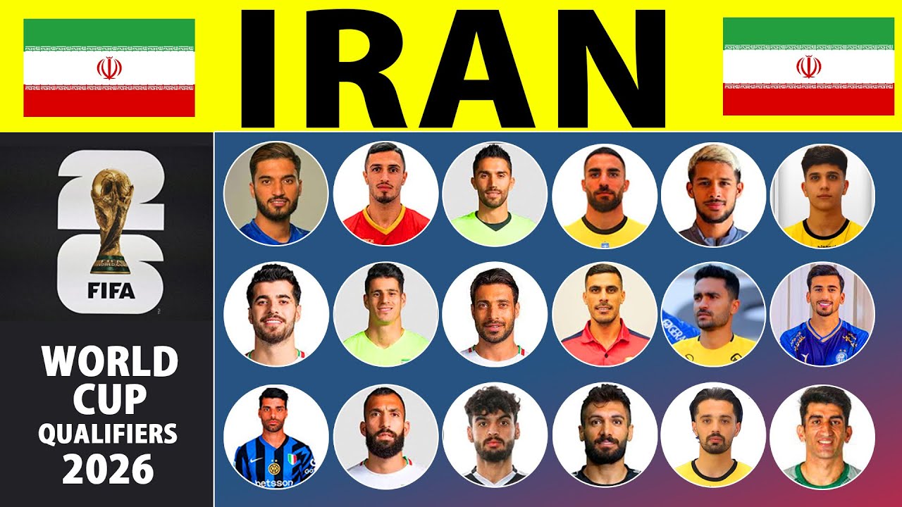 entdecken sie den vollständigen kader der iranischen fußballnationalmannschaft für die fifa wm 2026. aktuelle spieler, positionen und wichtige informationen.