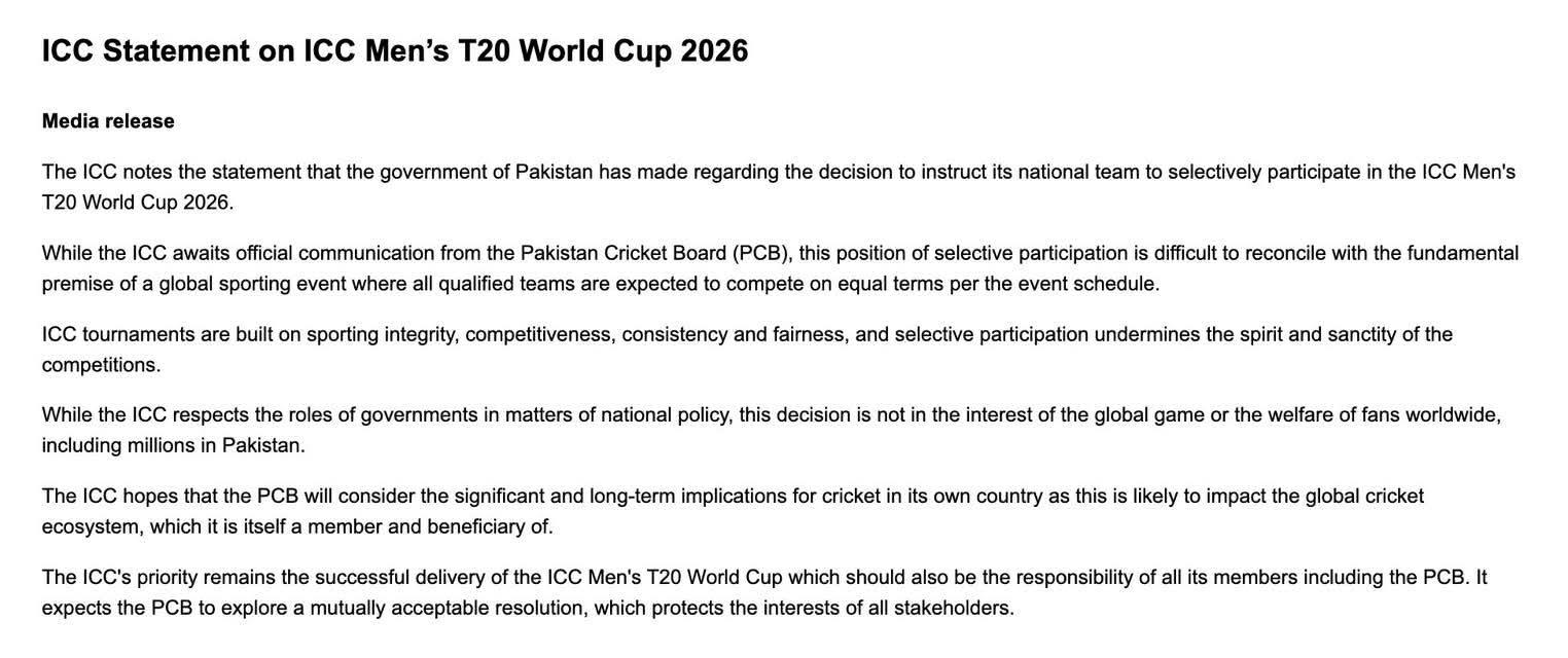 pakistan boykottiert das t20-cricket-spiel gegen indien: der kapitän bezieht stellung zu den aktuellen spannungen und erklärt die gründe für den boykott.